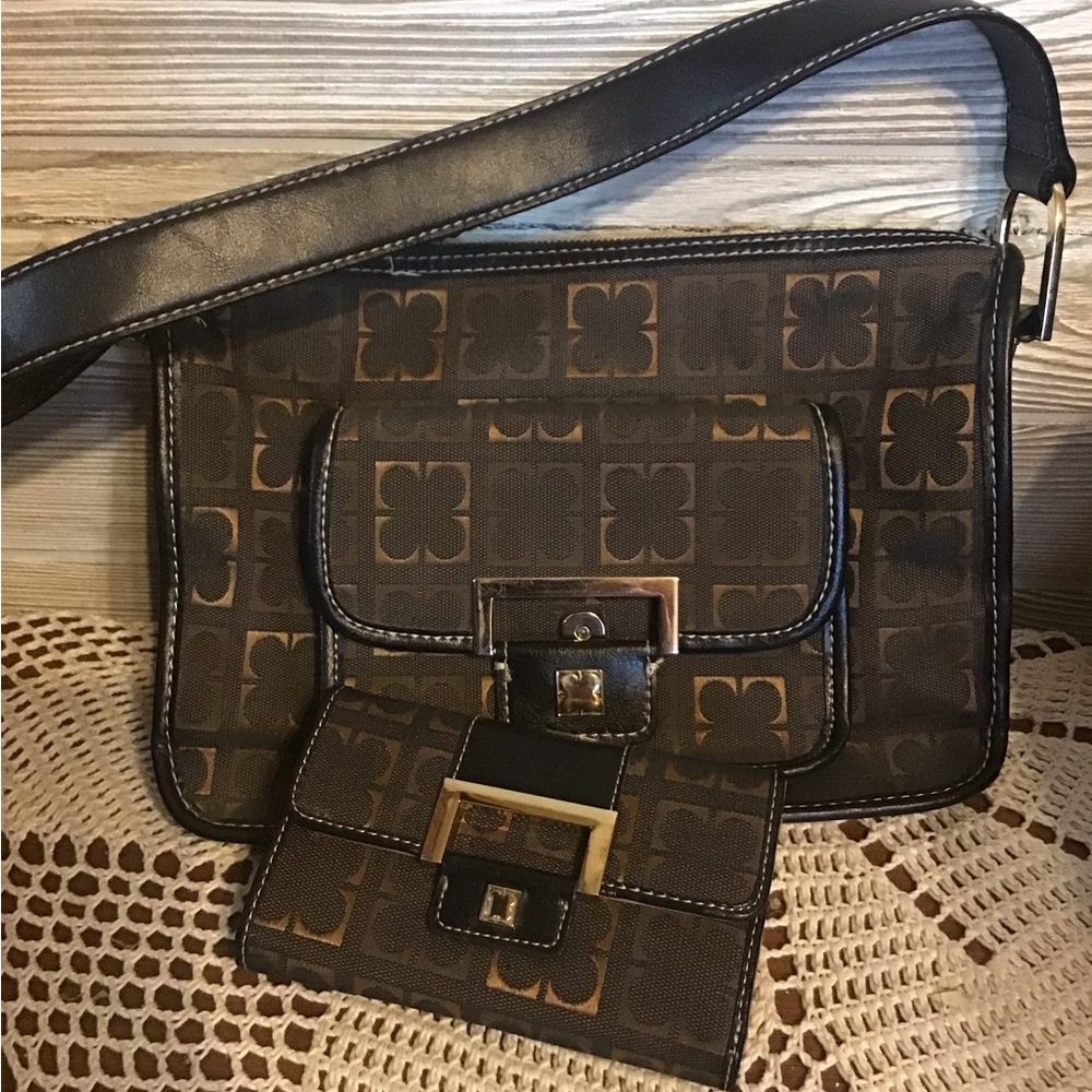 Liz Claiborne purse and wallet set